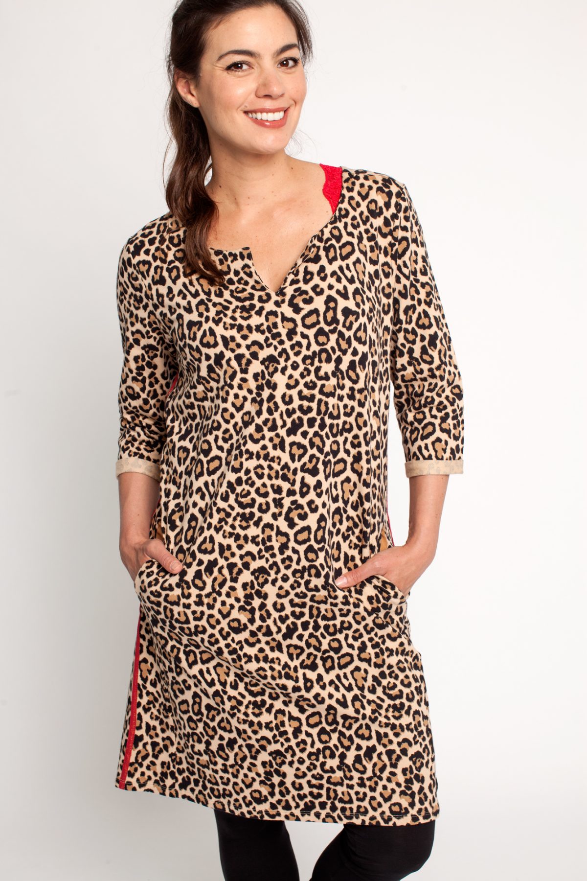L.O.E.S. 20055 Harper dress Sand Siezz