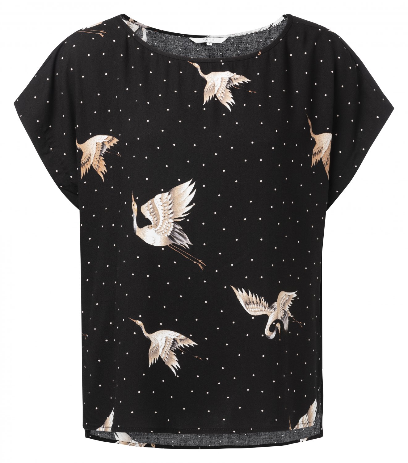 Yaya sales shirt zwart