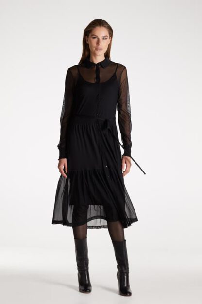 Jurk van mesh clearance