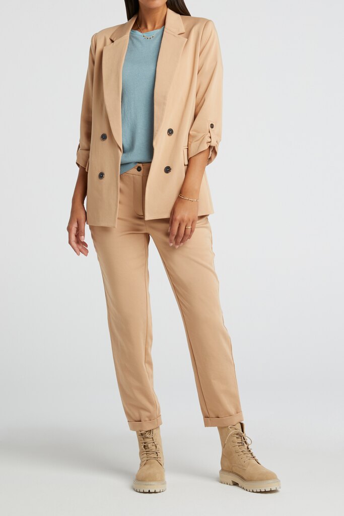 Scripted double breasted blazer deals