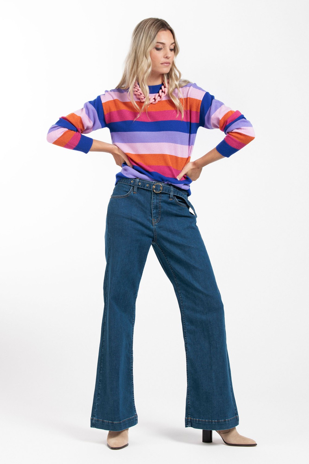 Studio Anneloes 07871 Mary Lou denim trousers Dark jeans Siezz