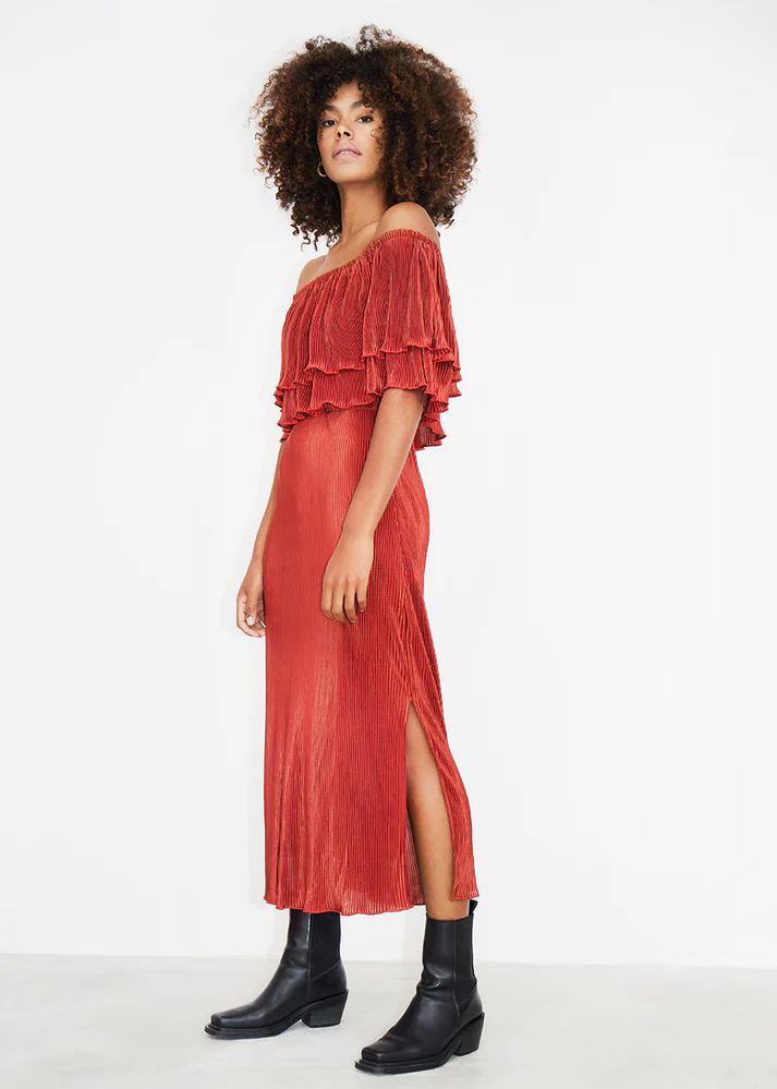 Freebird maxi top jurk
