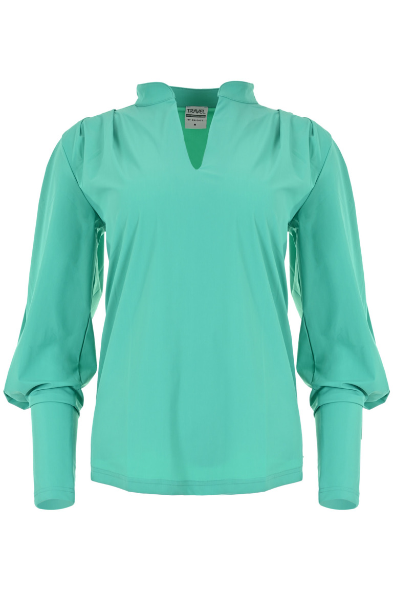 Maicazz Dieke top travelkwaliteit Dusty Aqua